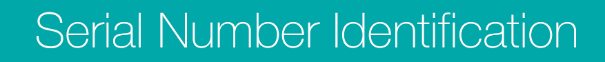 Serial Number Identification