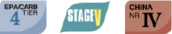 EPA/CARB Tier 4　STAGE V　CHINA NR Ⅳ